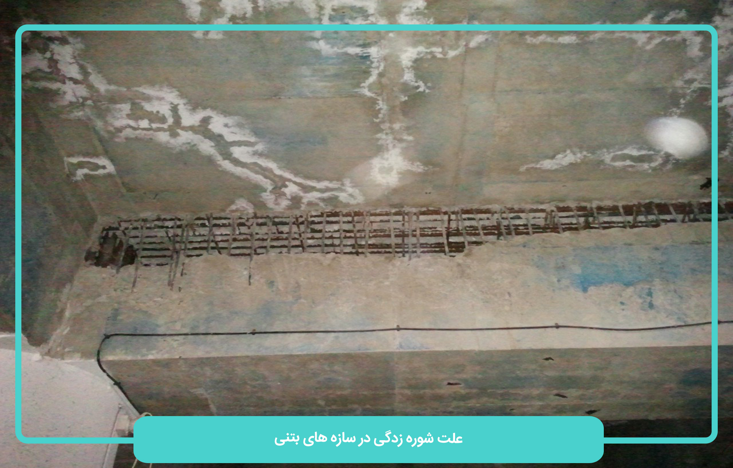 شوره زدگی بتن