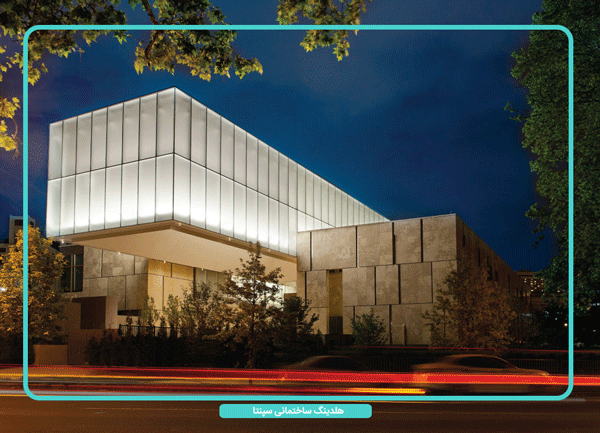 طراحی نمای ساختمان دو نبش