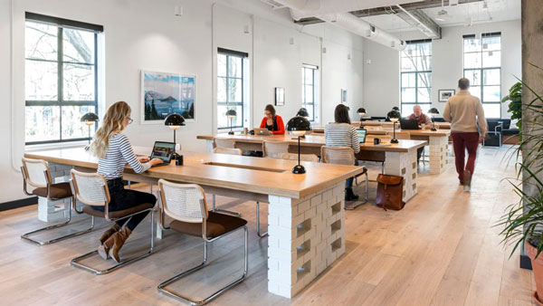 طراحی داخلی دفتر کار املاک