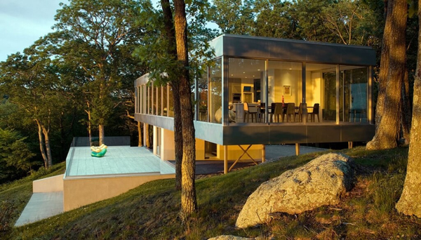 نمای-شیشه-ای-ویلا