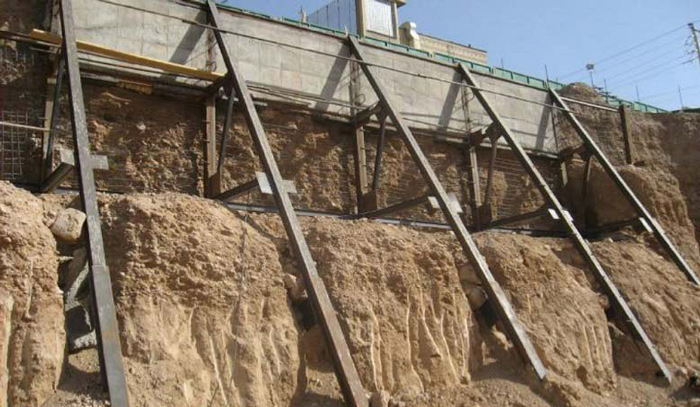 نحوه-اجرای-سازه-نگهبان-خرپایی