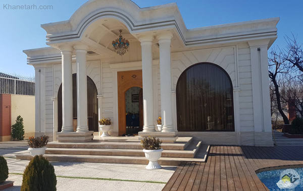 طراحی نمای رومی