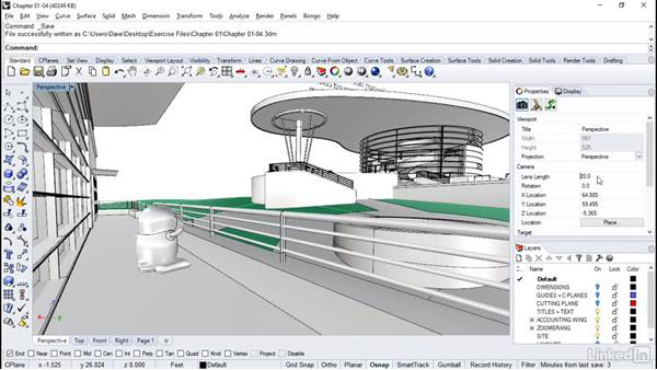 طراحی نما با نرم افزار Rhino